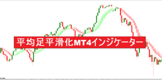 平均足平滑化MT4インジケーター