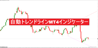 自動トレンドラインMT4インジケーター