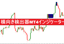 横向き検出器MT4インジケーター 横向き検出器MT4インジケーター